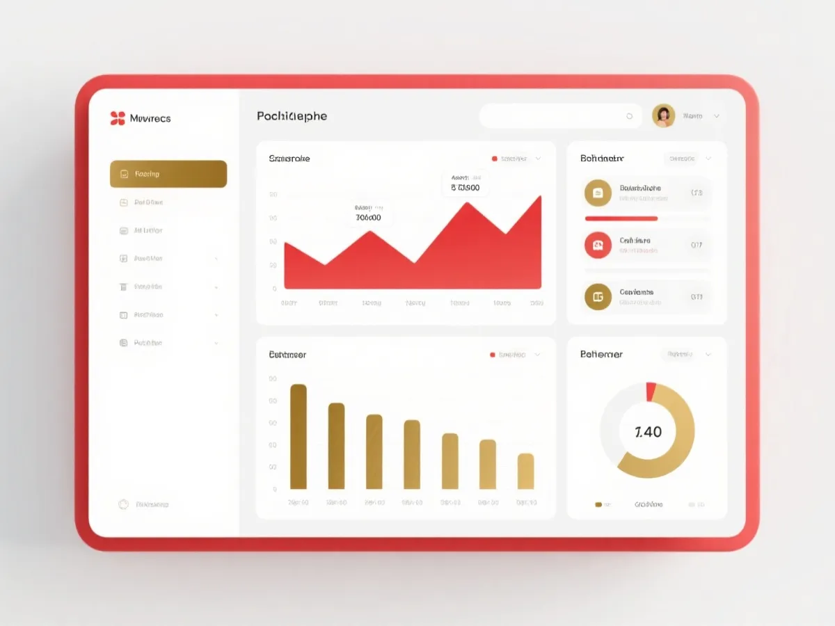 数据工具与趋势分析示意图